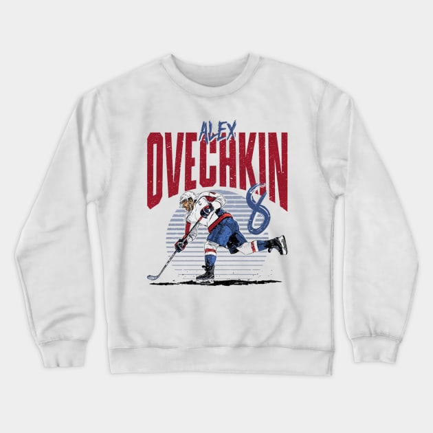 Alex Ovechkin Washington Rise Crewneck Sweatshirt by stevenmsparks